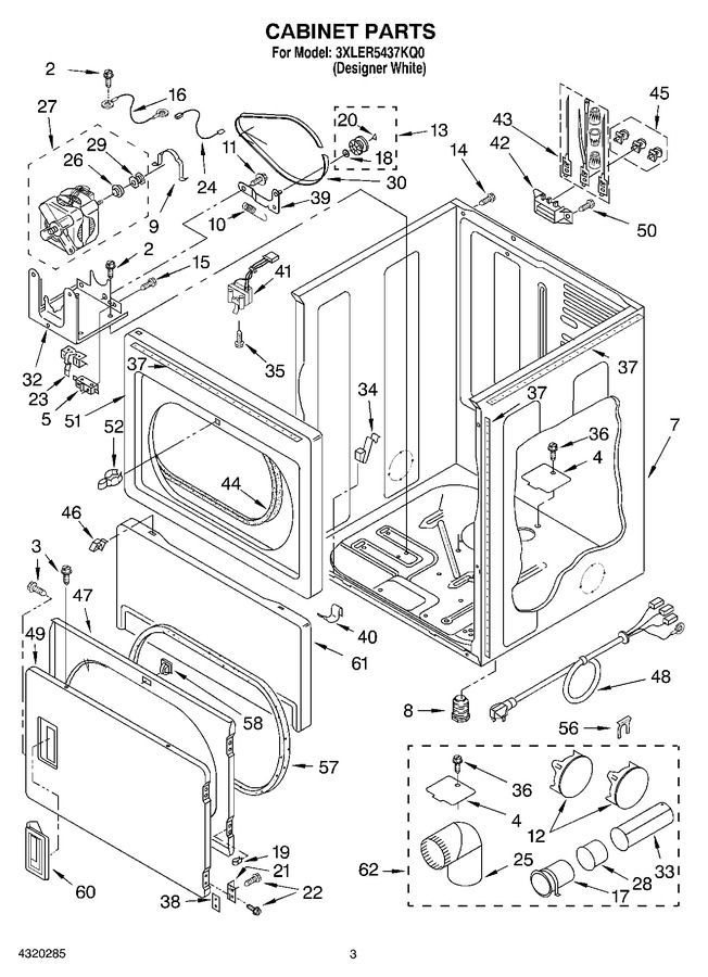 Diagram for 3XLER5437KQ0
