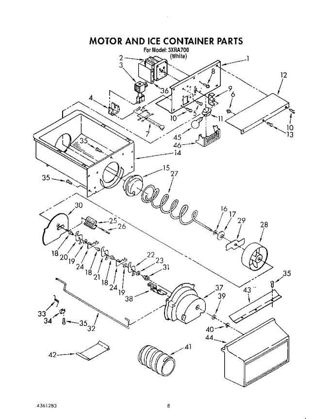 Diagram for 3XRA700
