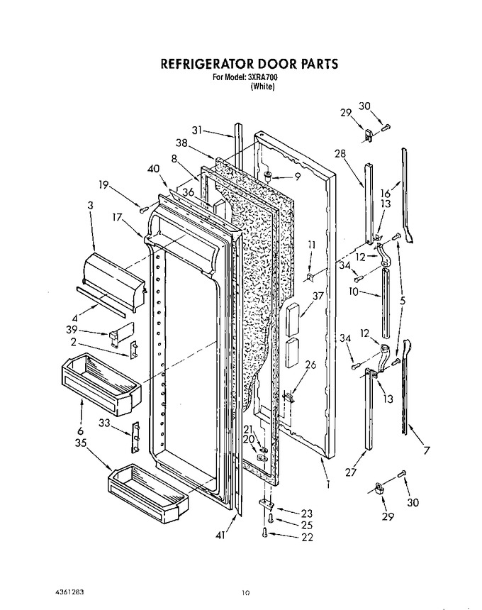 Diagram for 3XRA700