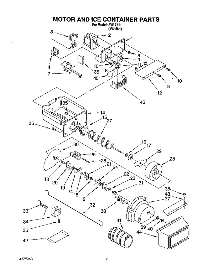 Diagram for 3XRA711