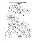 Diagram for 05 - Motor And Ice Container