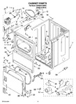 Diagram for 02 - Cabinet Parts