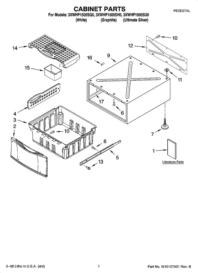 Diagram for 3XWHP1505SQ0