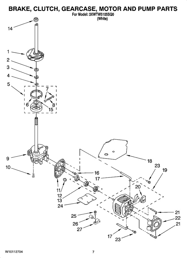 Diagram for 3XWTW5105SQ0