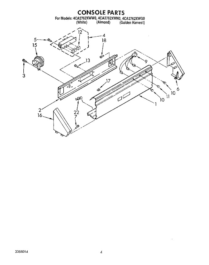 Diagram for 4CA2762XWN0