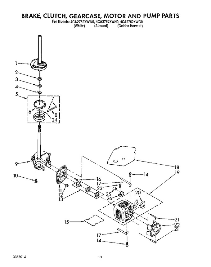 Diagram for 4CA2762XWG0