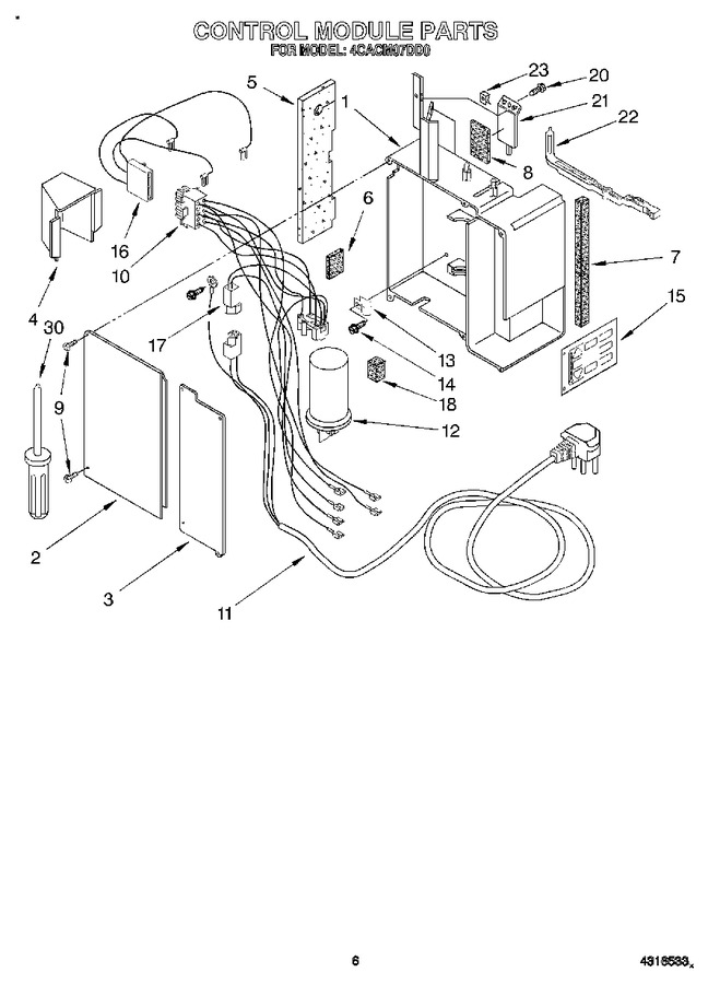 Diagram for 4CACM07DD0