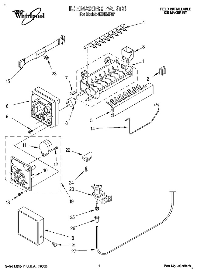 Diagram for 4ECKMF87