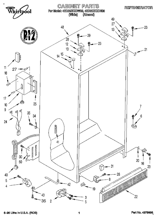 Diagram for 4ED20ZKXDW00