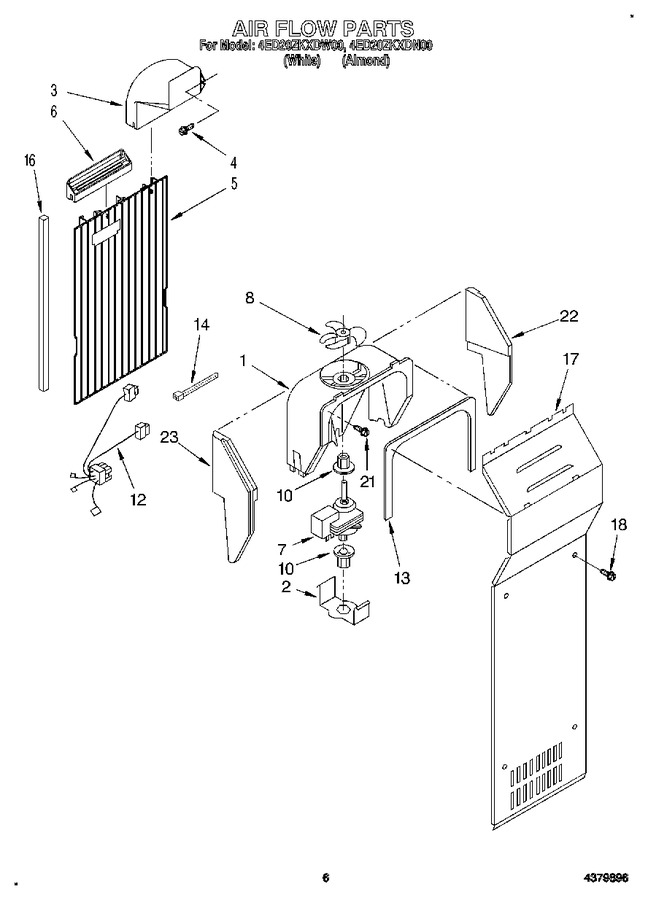 Diagram for 4ED20ZKXDW00