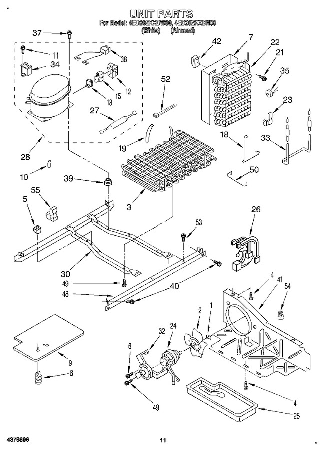 Diagram for 4ED20ZKXDW00