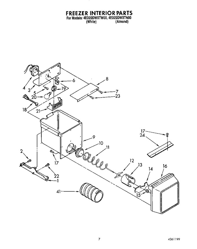 Diagram for 4ED22DWXTW00