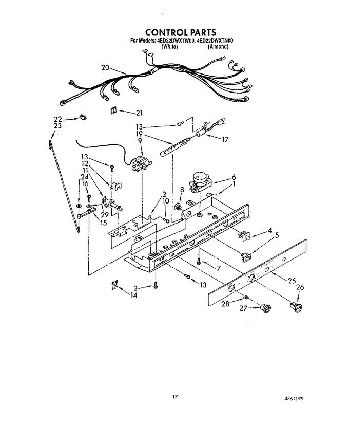 Diagram for 4ED22DWXTM00