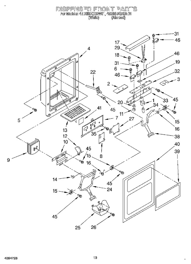 Diagram for 4ED25DQXDW01