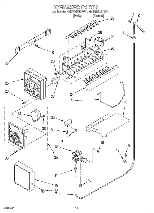 Diagram for 4ED25DQXFW01