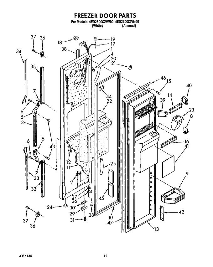 Diagram for 4ED25DQXVW00