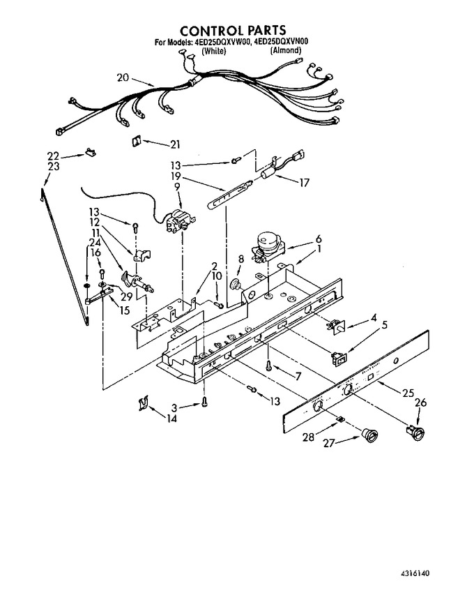 Diagram for 4ED25DQXVN00