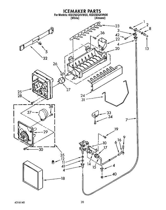 Diagram for 4ED25DQXVN00
