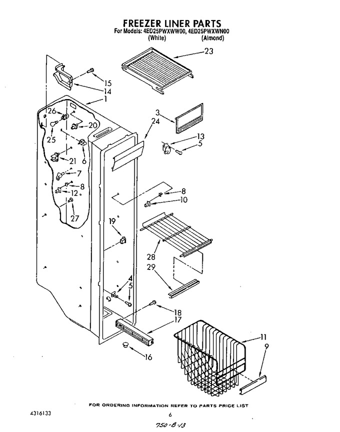 Diagram for 4ED25PWXWW00