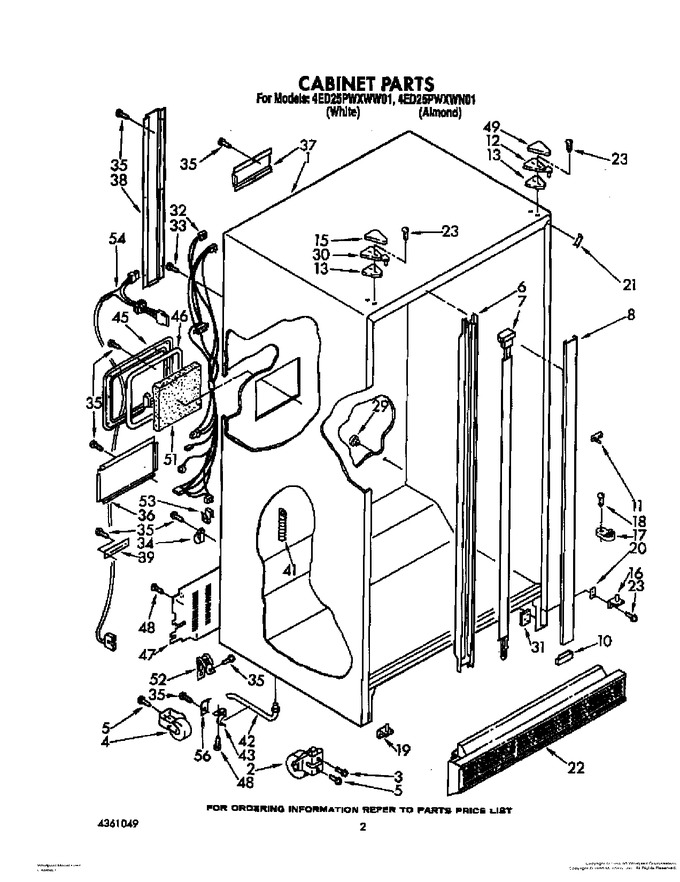 Diagram for 4ED25PWXWW01
