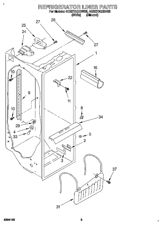 Diagram for 4ED27DQXDW00