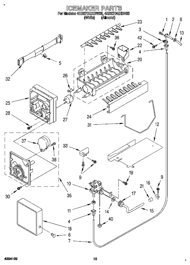 Diagram for 4ED27DQXDW00