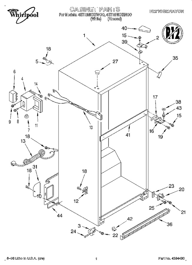 Diagram for 4ET16NKXEW00