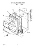 Diagram for 09 - Refrigerator Door, Lit/optional