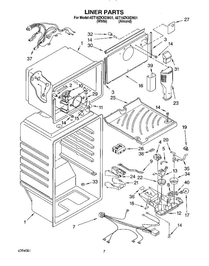 Diagram for 4ET18ZKXDW01