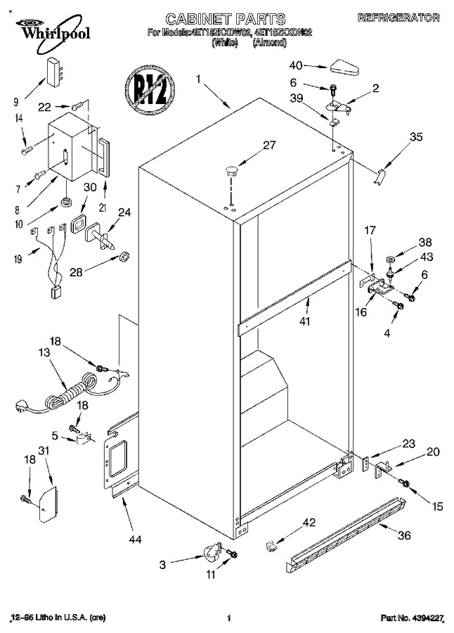 Diagram for 4ET18ZKXDN02