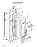 Diagram for 11 - Freezer Door