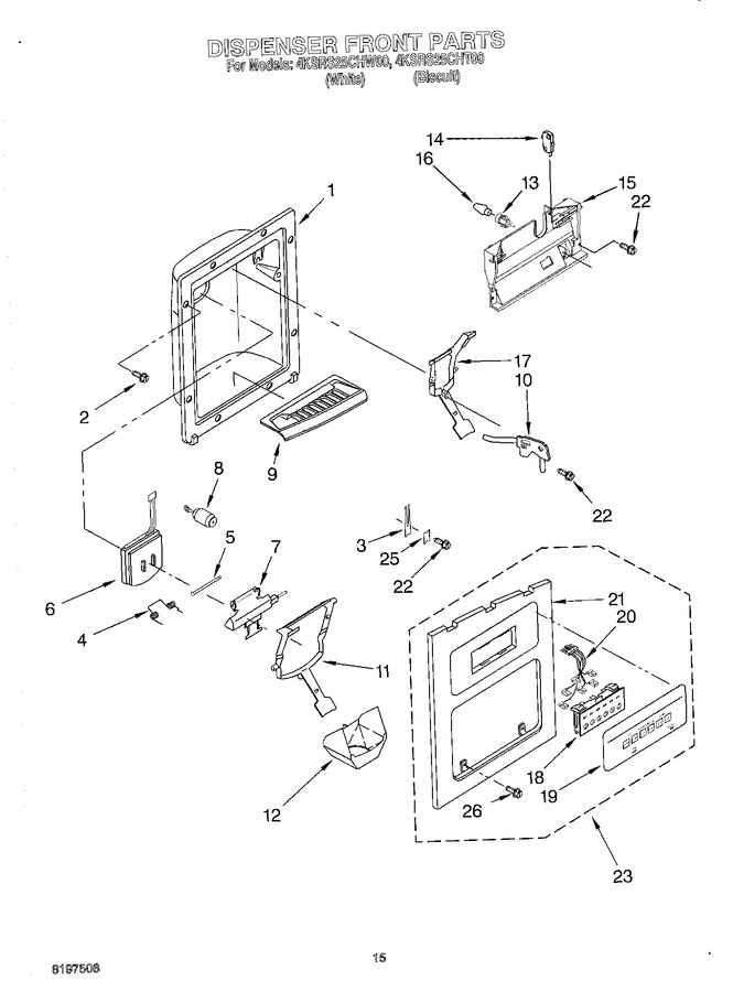 Diagram for 4KSRS25CHT00