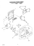 Diagram for 09 - Dispenser Front