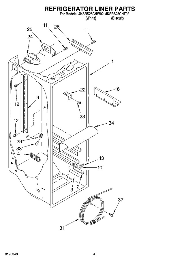 Diagram for 4KSRS25CHT02