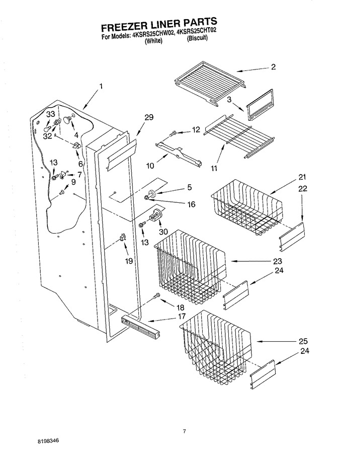 Diagram for 4KSRS25CHW02