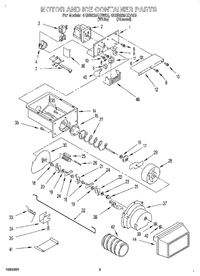Diagram for 4KSRS25QDA00