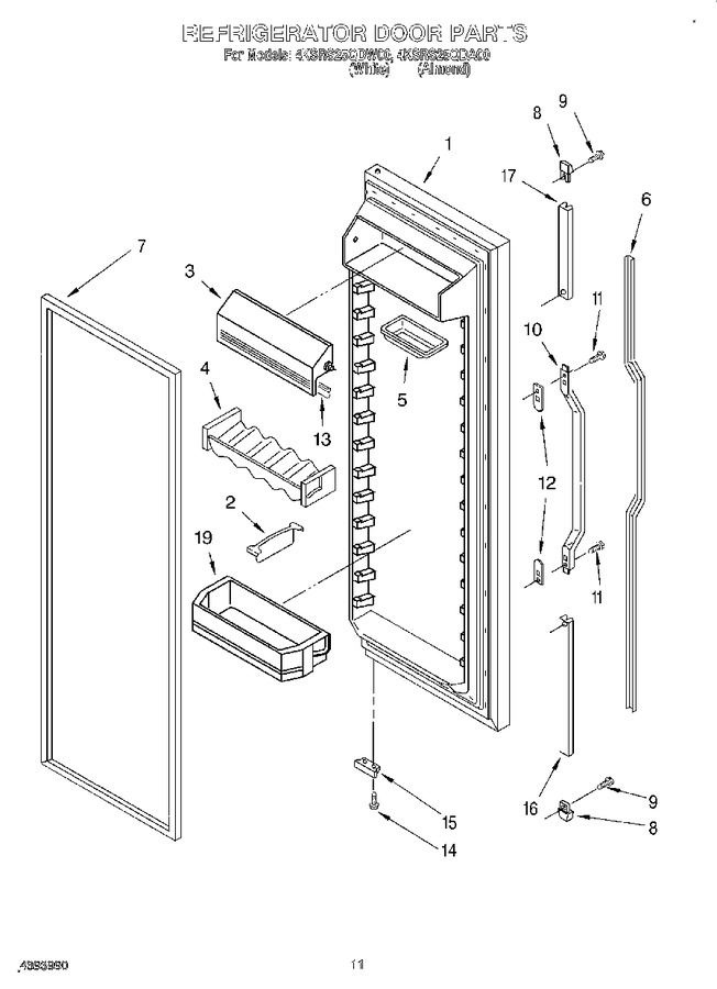 Diagram for 4KSRS25QDW00