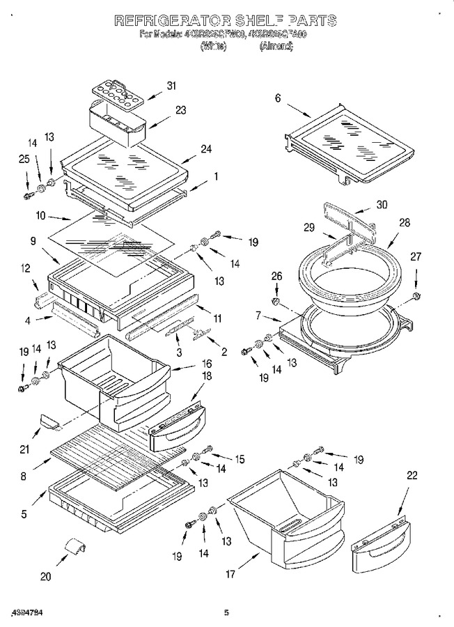 Diagram for 4KSRS25QFA00