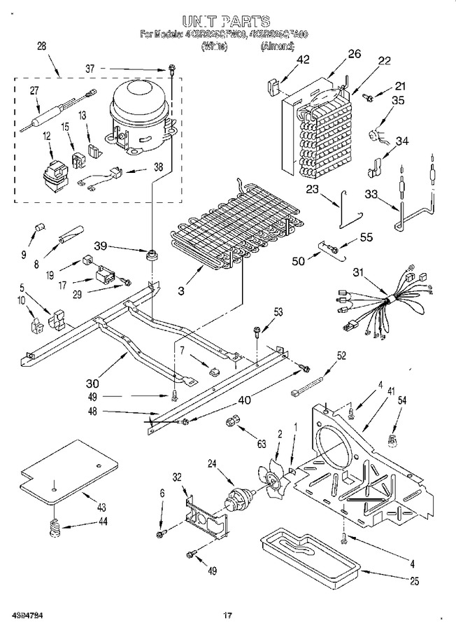 Diagram for 4KSRS25QFA00