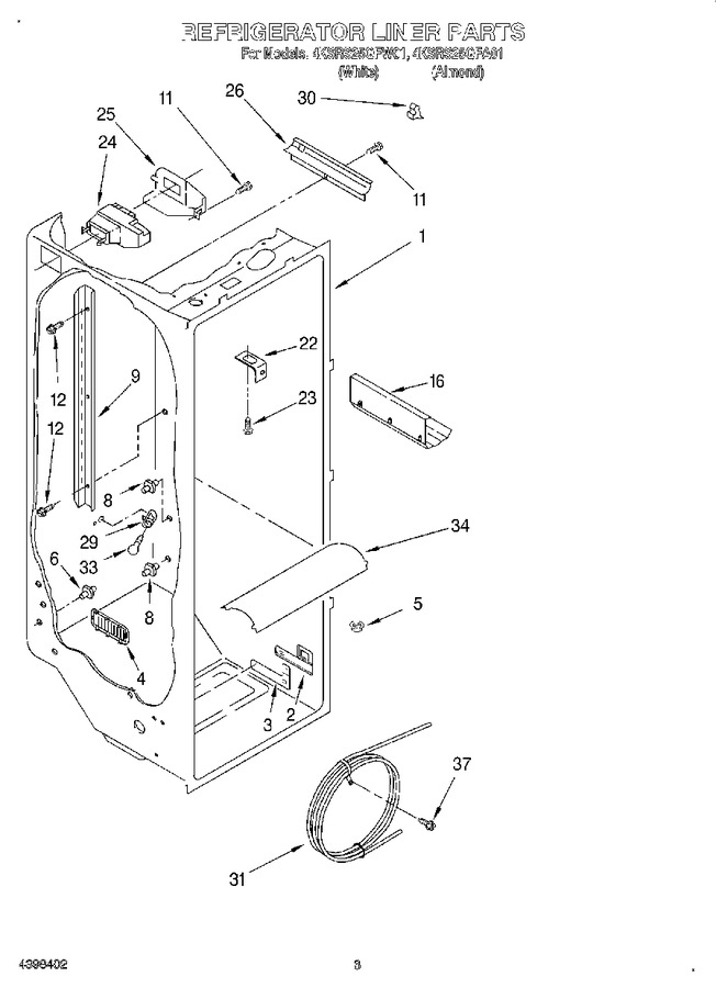 Diagram for 4KSRS25QFW01