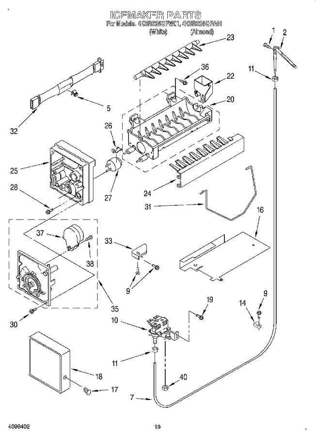 Diagram for 4KSRS25QFW01