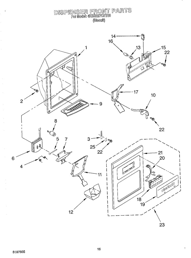 Diagram for 4KSRS27CHT00