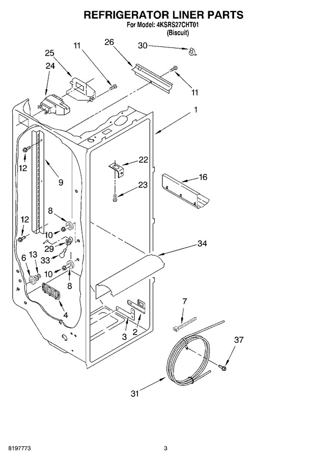 Diagram for 4KSRS27CHT01