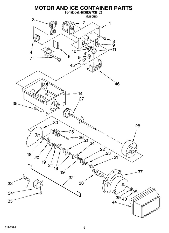 Diagram for 4KSRS27CHT02