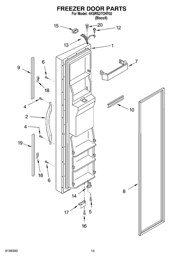 Diagram for 4KSRS27CHT02