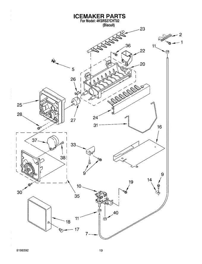 Diagram for 4KSRS27CHT02