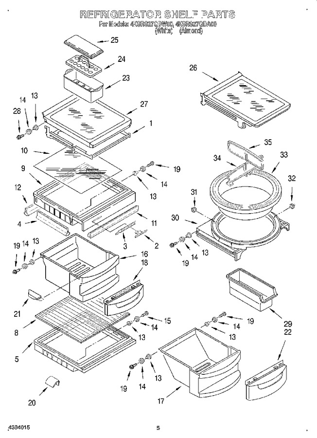 Diagram for 4KSRS27QDW00