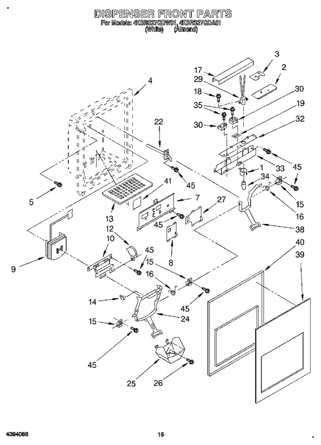 Diagram for 4KSRS27QDW01