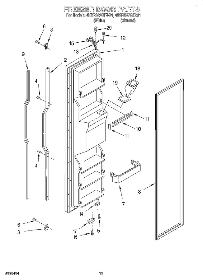 Diagram for 4KSRS27QFW01