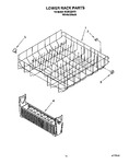 Diagram for 11 - Lower Rack
